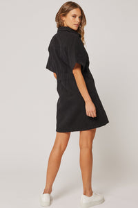 Hallie Dress - Washed Black - Sare StoreCartel & WillowDress