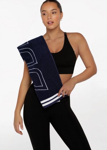 Icon Sweat Towel - French Navy - Sare StoreLorna JaneTowel