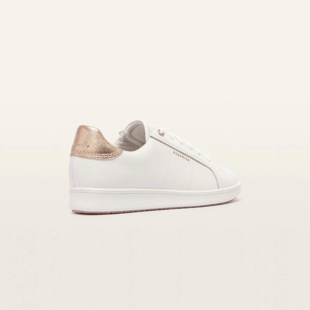 Jackie V - White/Rose Gold - Sare StoreFrankie 4Shoes