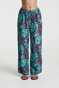 Forever Pant - Jade Butterfly