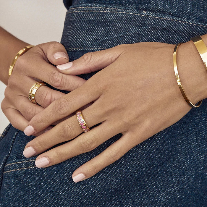 J'adore Gold Ring - Pink - Sare StoreArms Of EveJewellery