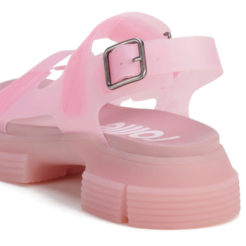 Jelly Sandal Clear Pink - Sare StoreRollie NationShoes