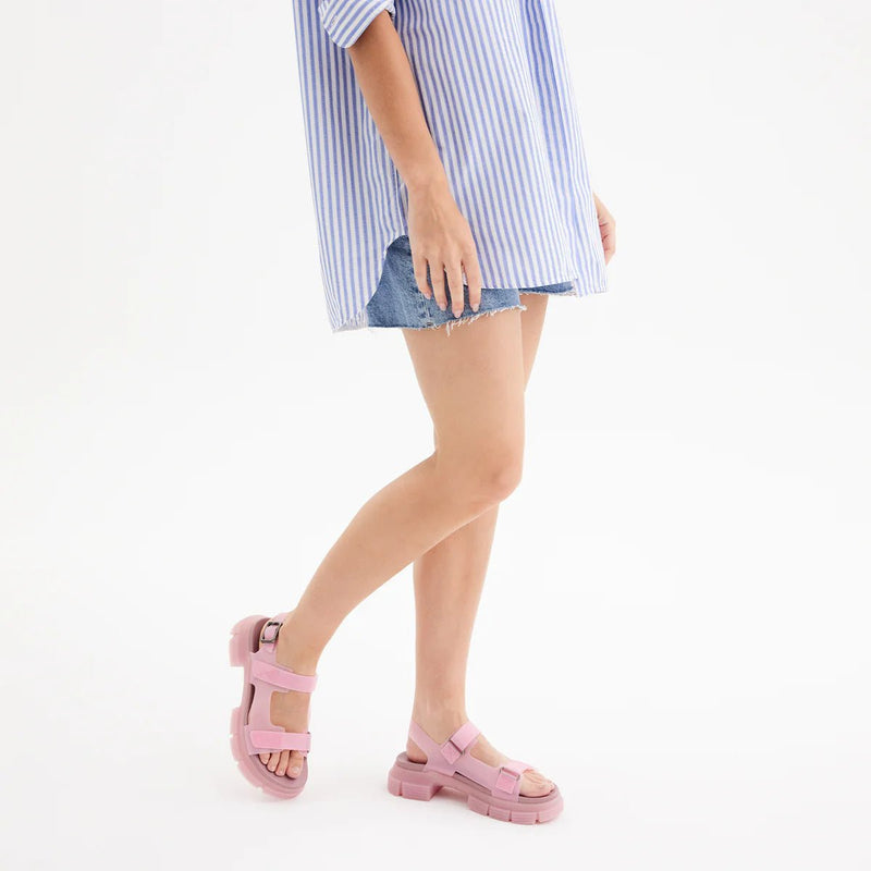 Jelly Sandal Clear Pink - Sare StoreRollie NationShoes