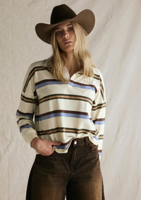 Jersey - Blue/Brown