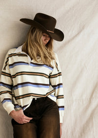 Jersey - Blue/Brown