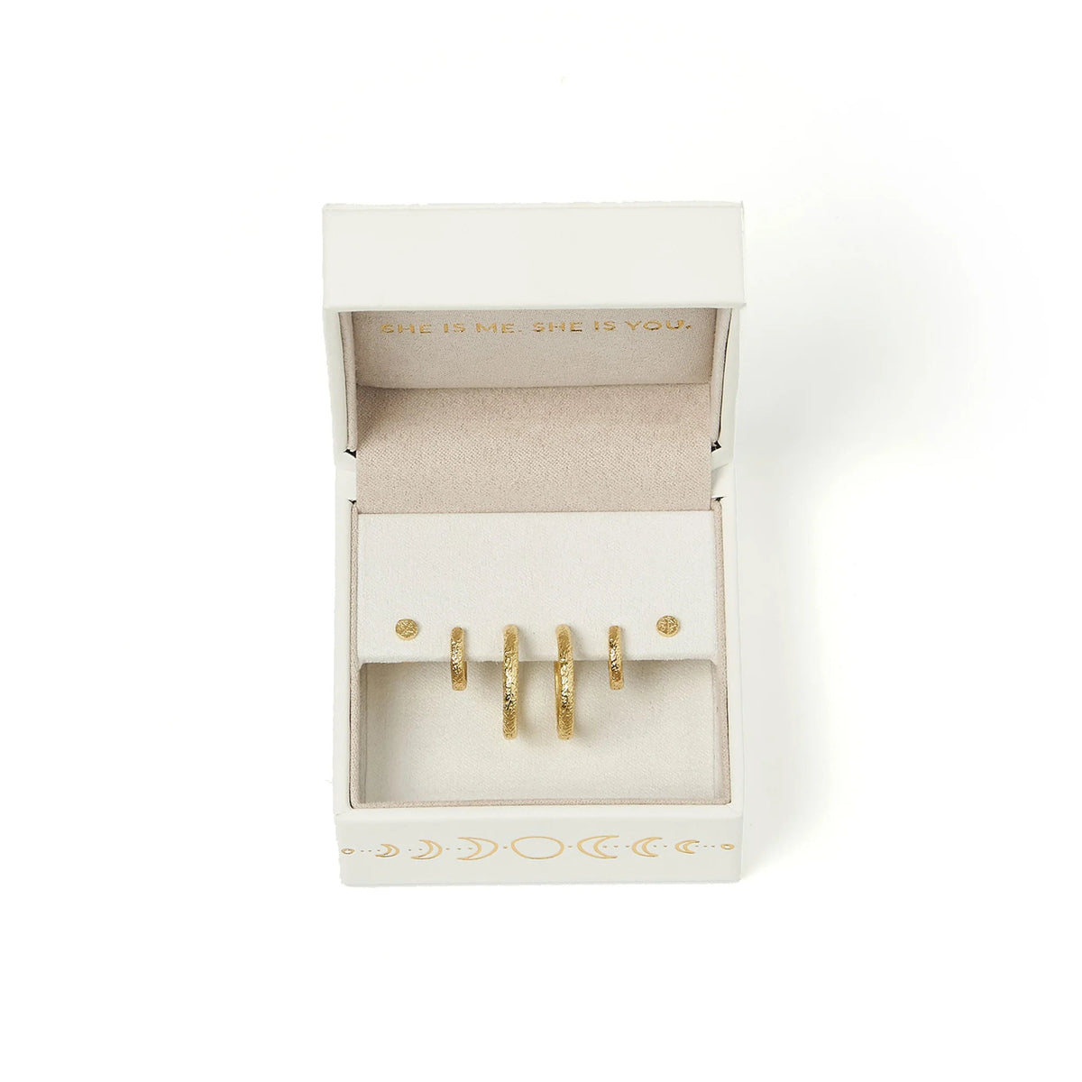 Jett Gold Hoop Earrings - Sare StoreArms Of EveEarrings