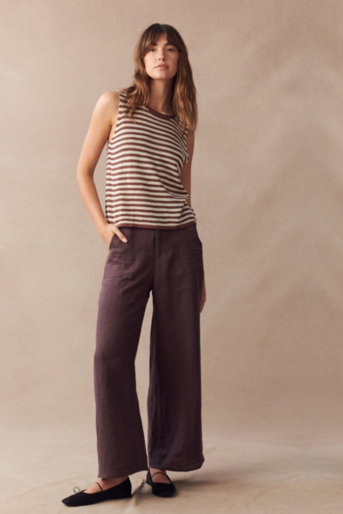Jude Linen Pants - Cherry - Sare StoreLittle LiesPants