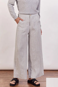 Jude Linen Pants - Duck Egg Blue - Sare StoreLittle LiesPants