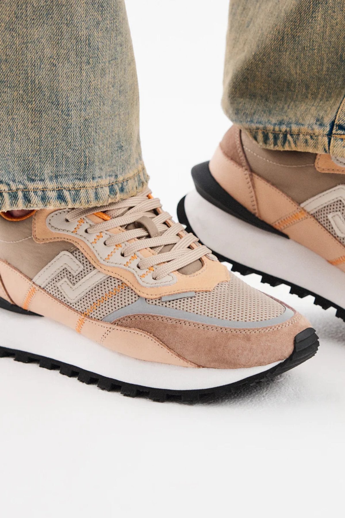 Kentu Sneakers - Grey/Veg Tan - Sare StoreRollie NationShoes