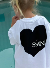 Kids Heart Tee - Black Heart - Sare StoreSsaintTee
