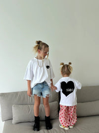 Kids Heart Tee - Black Heart - Sare StoreSsaintTee