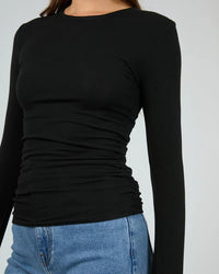 Kylie Long Sleeve Top - Black - Sare StoreAll About EveTops
