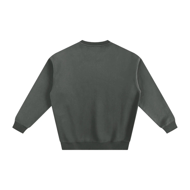 La femme Fleeced Sweatshirt - Dark Gray - Sare StoreMaku The LabelSweatshirts