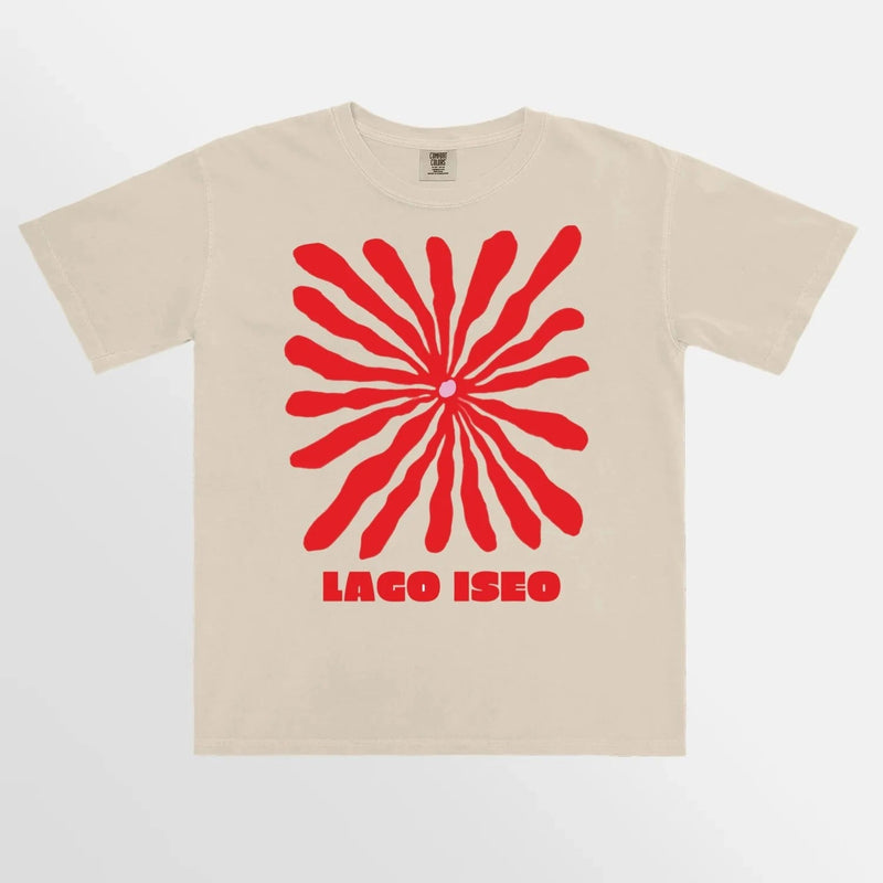 Lago Iseo T-Shirt - Ivory - Sare StoreMaku The LabelTee
