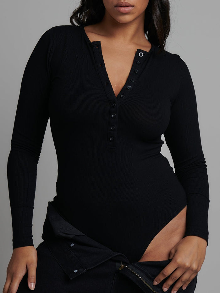 Lara Bodysuit - Black - Sare StoreBayse BrandBodysuit