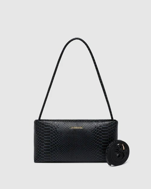 Lara Handbag - Croc Black - Sare StoreLouenhideHandbag