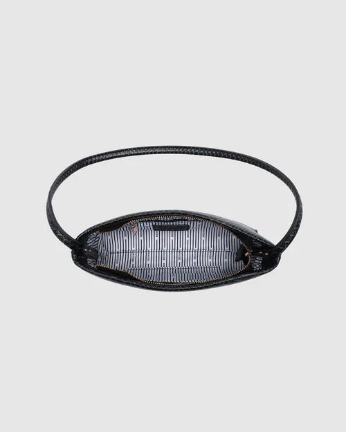 Lara Handbag - Croc Black - Sare StoreLouenhideHandbag