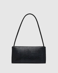 Lara Handbag - Croc Black - Sare StoreLouenhideHandbag