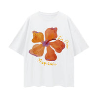 Le Fleur White Oversize - Sare StoreMaku The LabelTee