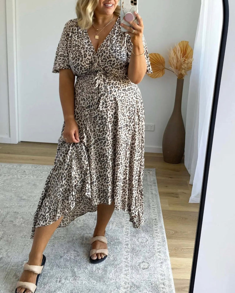 Leopard Midi Dress - Sare StoreLabel of LoveDress
