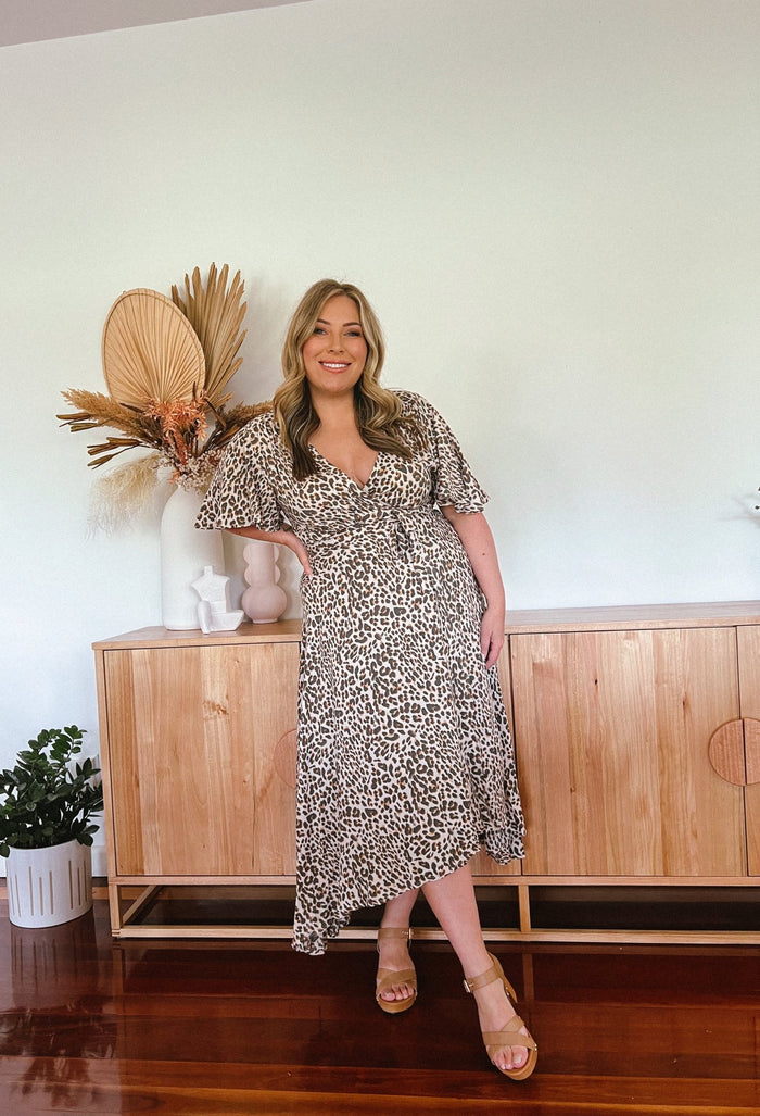 Leopard Midi Dress - Sare StoreLabel of LoveDress