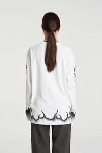 Eden LS Tee - Lily White