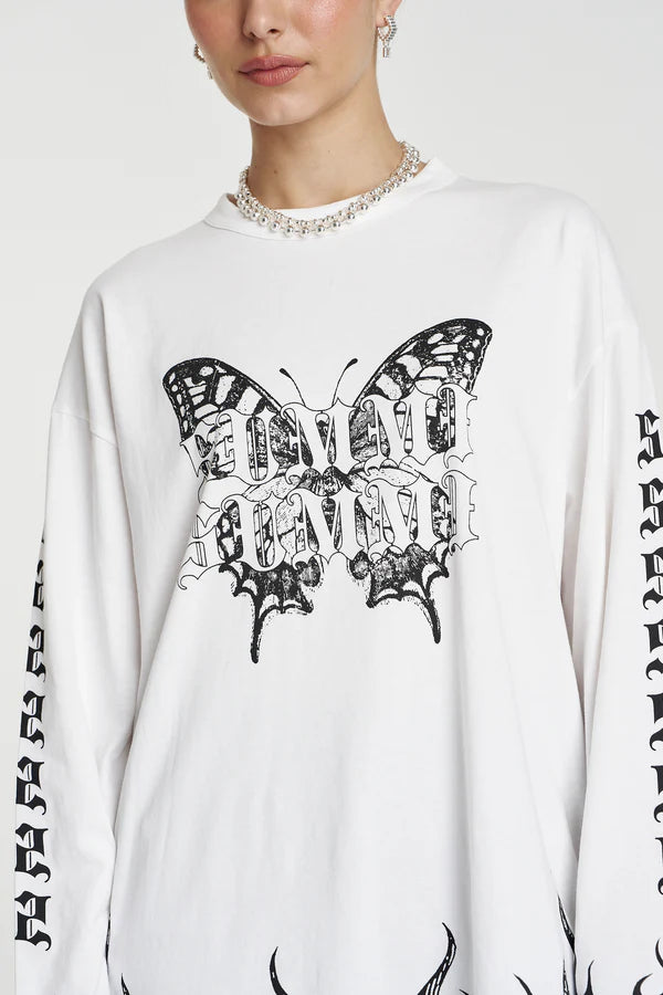 Eden LS Tee - Lily White