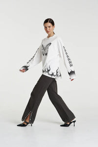 Eden LS Tee - Lily White