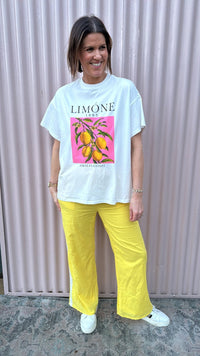 Limone Yellow Racer Pants Set - Sare StoreBy FrankieSet