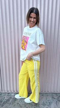 Limone Yellow Racer Pants Set - Sare StoreBy FrankieSet