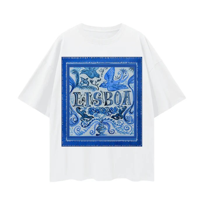 LISBOA Oversize Tee - Lucent White - Sare StoreMaku The LabelTee
