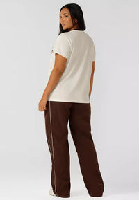 Lotus Heritage Ringer T-Shirt - Porcelain