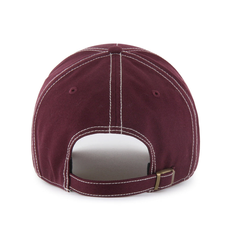 Los Angeles Dodgers Dark Maroon/Bone Contrast Stitch 47 MVP DT - Sare StoreMotum BrandsHats