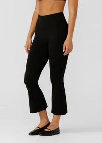 Lotus Flared Leggings - Cropped - Black - Sare StoreLorna JaneLeggings
