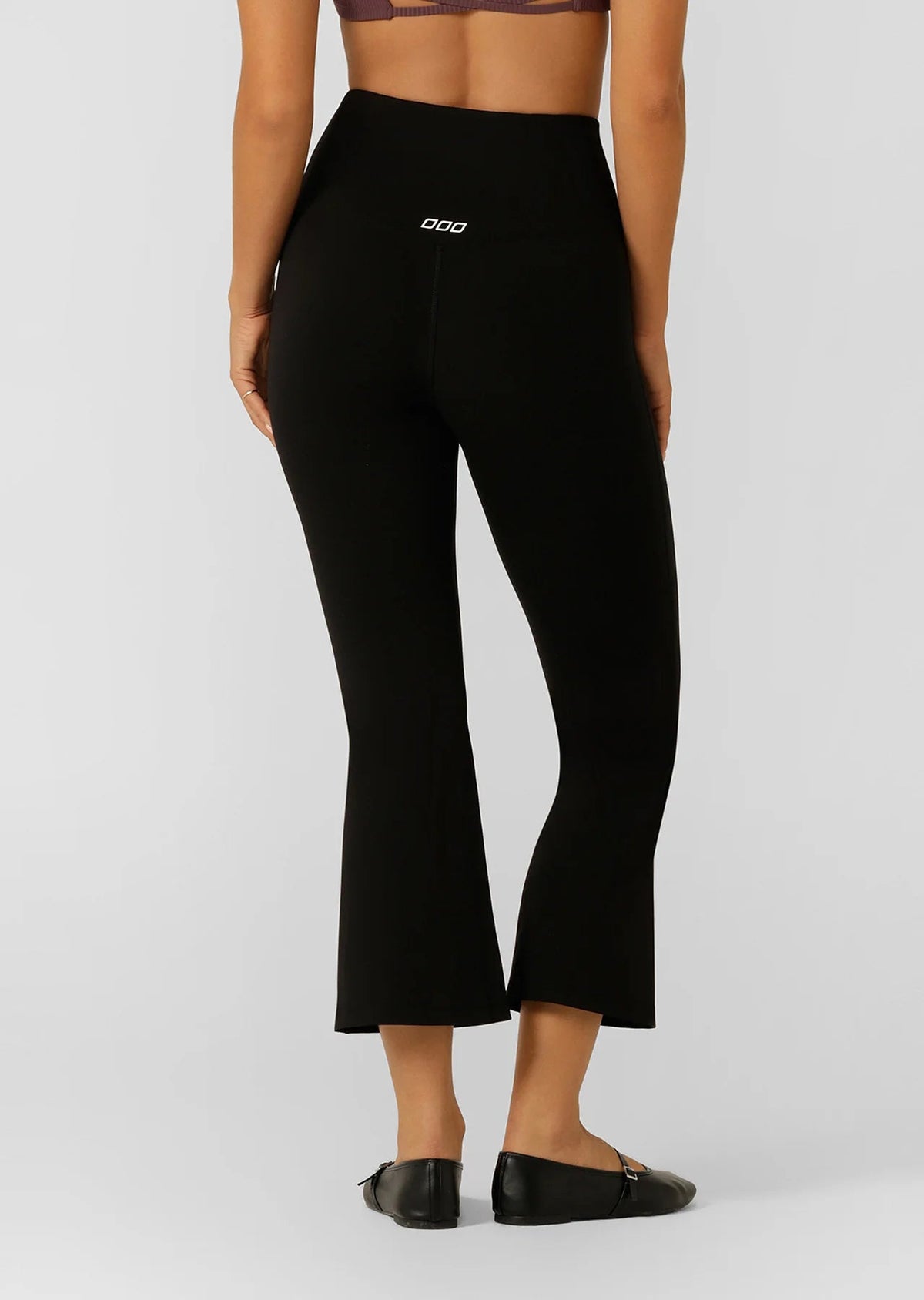 Lotus Flared Leggings - Cropped - Black - Sare StoreLorna JaneLeggings