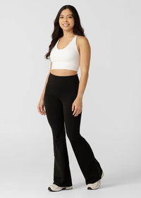 Lotus Flared Leggings Petite - Recycled Black - Sare StoreLorna JaneLeggings