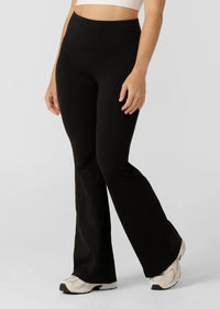 Lotus Flared Leggings Petite - Recycled Black - Sare StoreLorna JaneLeggings