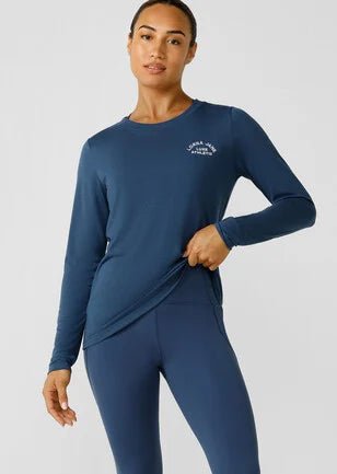 Lotus Long Sleeve Top - Academy Blue - Sare StoreLorna JaneT-shirt