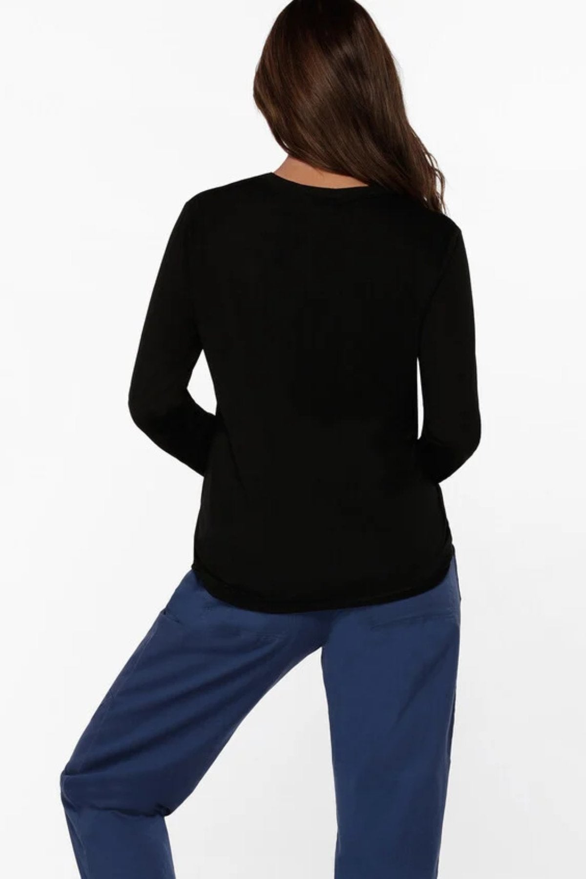 Lotus Long Sleeve Top - Black - Sare StoreLorna Janelong sleeve