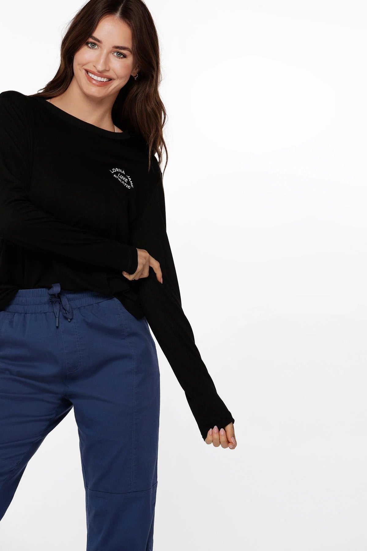 Lotus Long Sleeve Top - Black - Sare StoreLorna Janelong sleeve