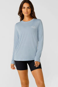 Lotus Long Sleeve Top - Glacier Blue - Sare StoreLorna Janelong sleeve