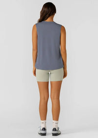 Lotus Muscle Tank - Powder Grey - Sare StoreLorna JaneTank