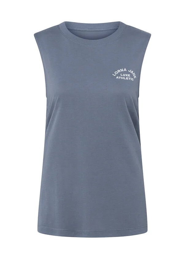 Lotus Muscle Tank - Powder Grey - Sare StoreLorna JaneTank