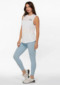 Lotus Muscle Tank - White - Sare StoreLorna JaneTank