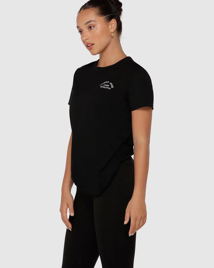 Lotus T-Shirt - Black - Sare StoreLorna JaneT-shirt
