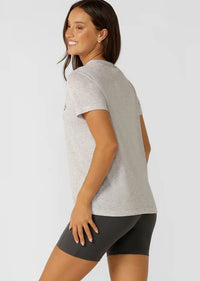 Lotus T-Shirt - Light Grey Marl - Sare StoreLorna JaneT-shirt