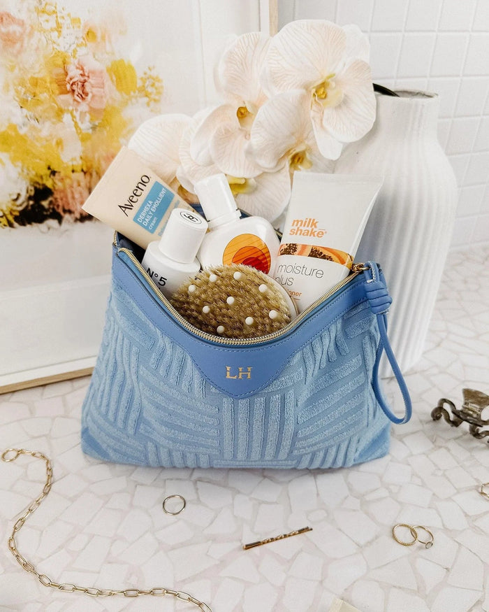 Louenhide Sunday Chambray Cosmetic Case - Sare StoreLouenhidecosmetic bag