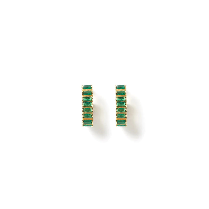 Lumin Gold Earrings - Emerald - Sare StoreArms Of EveEarrings