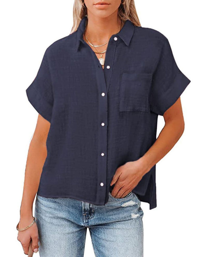 Luna Top - Navy - Sare StoreSare StoreShirts