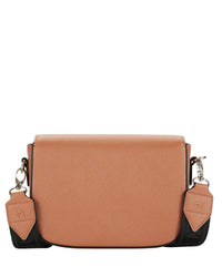Maddison Flap Crossbody - Saddle - Sare StoreUrban StatusHandbag